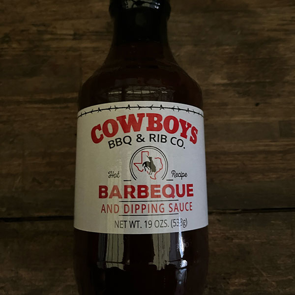 Hot BBQ Sauce - Cowboys Barbecue & Rib Co